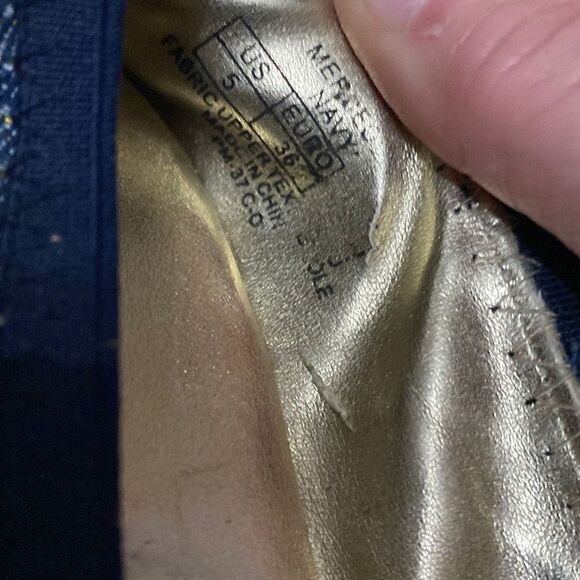 Michael Kors denim wedge   - Picture 9 of 11